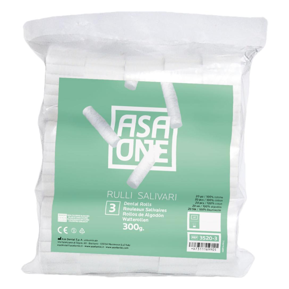 RULLI DI COTONE SALIVARI STERILI - 300g
